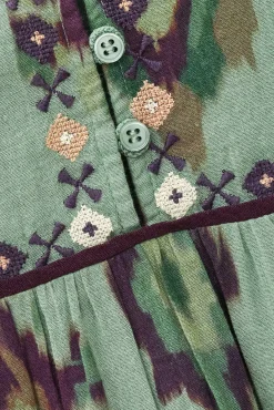 Ba&Sh OLALIE vestido corto VERDE Hot