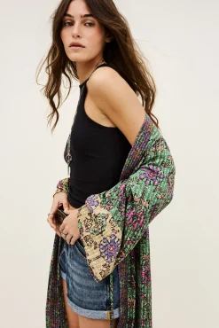 Ba&Sh PADRIG kimono largo VERDE Best