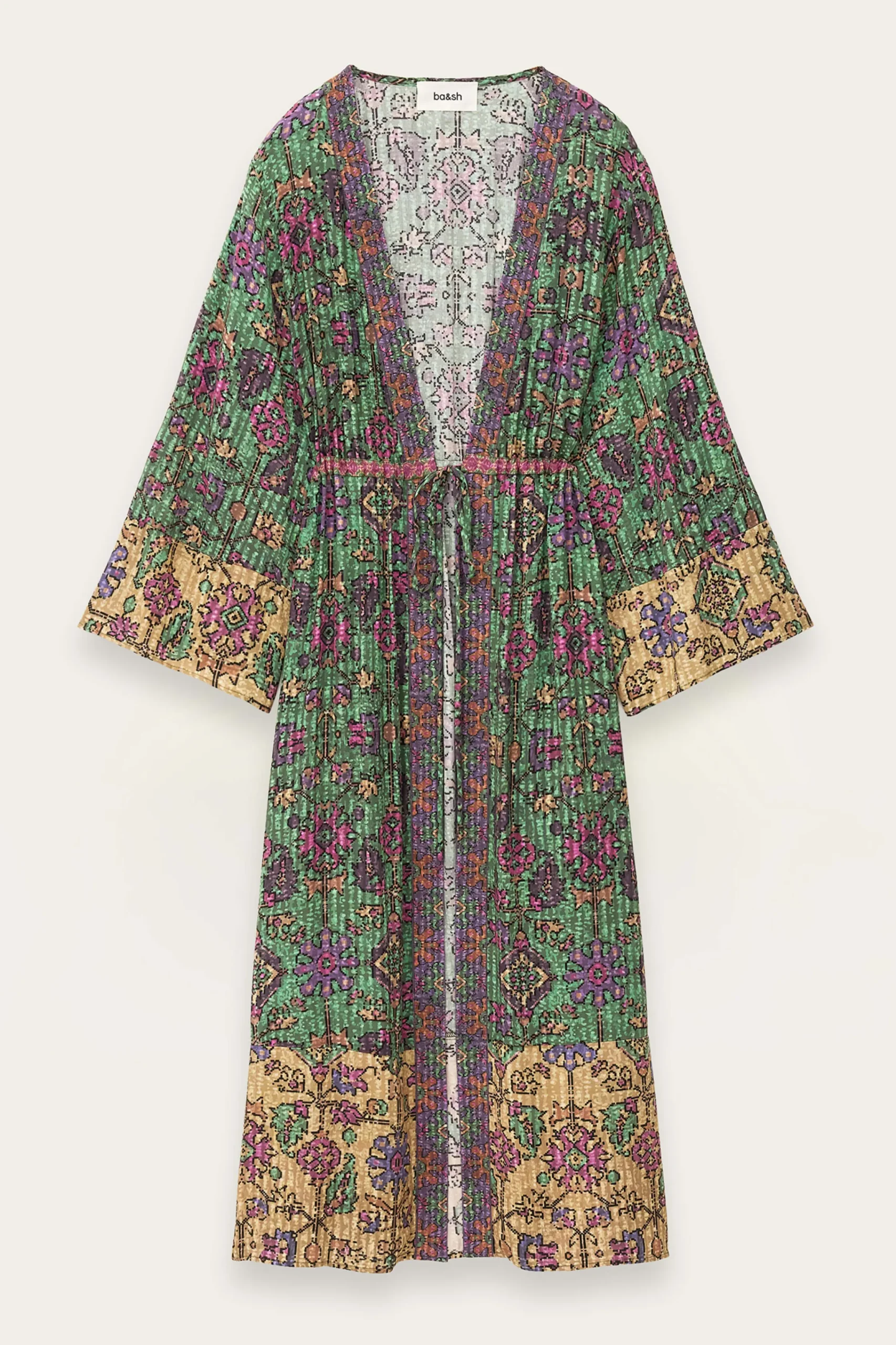 Ba&Sh PADRIG kimono largo VERDE Best