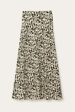 Ba&Sh PAENA falda midi al bies ECRU Outlet
