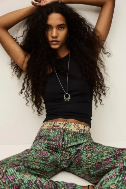 Ba&Sh PALI pantalón ancho € 195 VERDE Sale