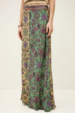 Ba&Sh PARIO falda midi VERDE Sale