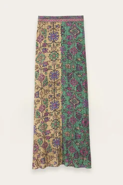 Ba&Sh PARIO falda midi VERDE Sale