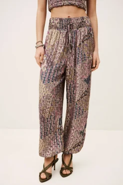 Ba&Sh PARSY pantalón ancho € 225 PINK New