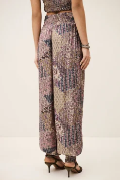 Ba&Sh PARSY pantalón ancho € 225 PINK New
