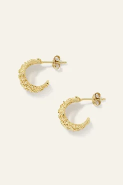 Ba&Sh PERRINE pendientes de circonita ORO Best
