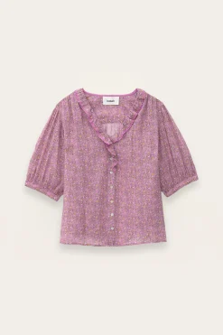 Ba&Sh PHYSALYS camisa estampada PINK Sale