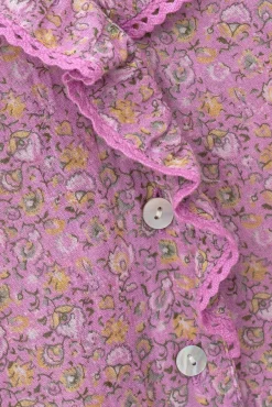 Ba&Sh PHYSALYS camisa estampada PINK Sale