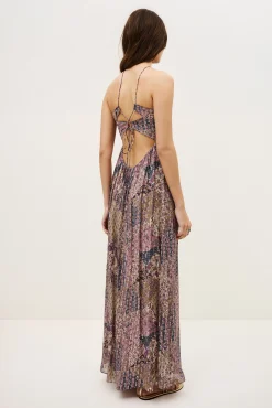 Ba&Sh PIETRA vestido largo PINK Clearance