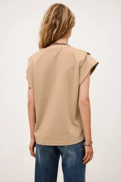 Ba&Sh PIO T-SHIRT BLANCO Sale