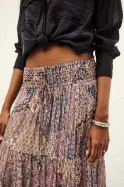 Ba&Sh PITSY falda larga PINK Discount