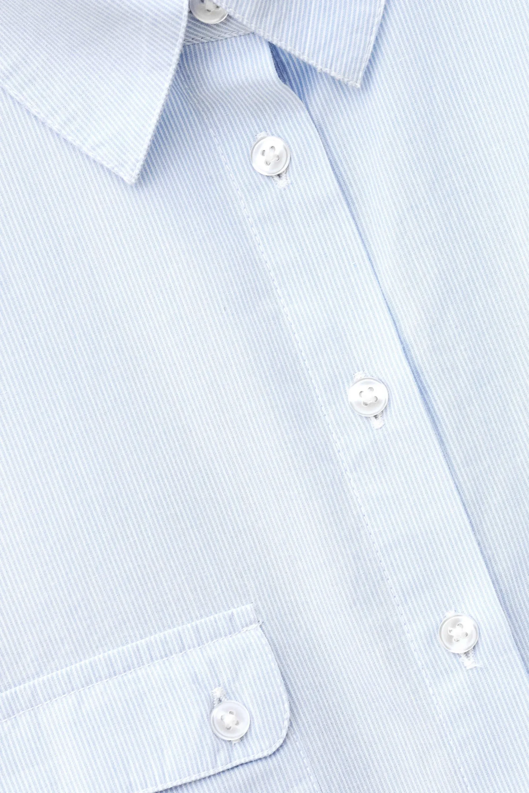 Ba&Sh PORZIA camisa ancha de rayas AZUL Outlet