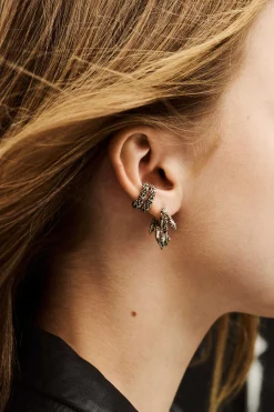 Ba&Sh PRUNE earcuff de plata GRIS Sale