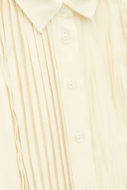 Ba&Sh RIATA camisa estampada BLANCO Clearance