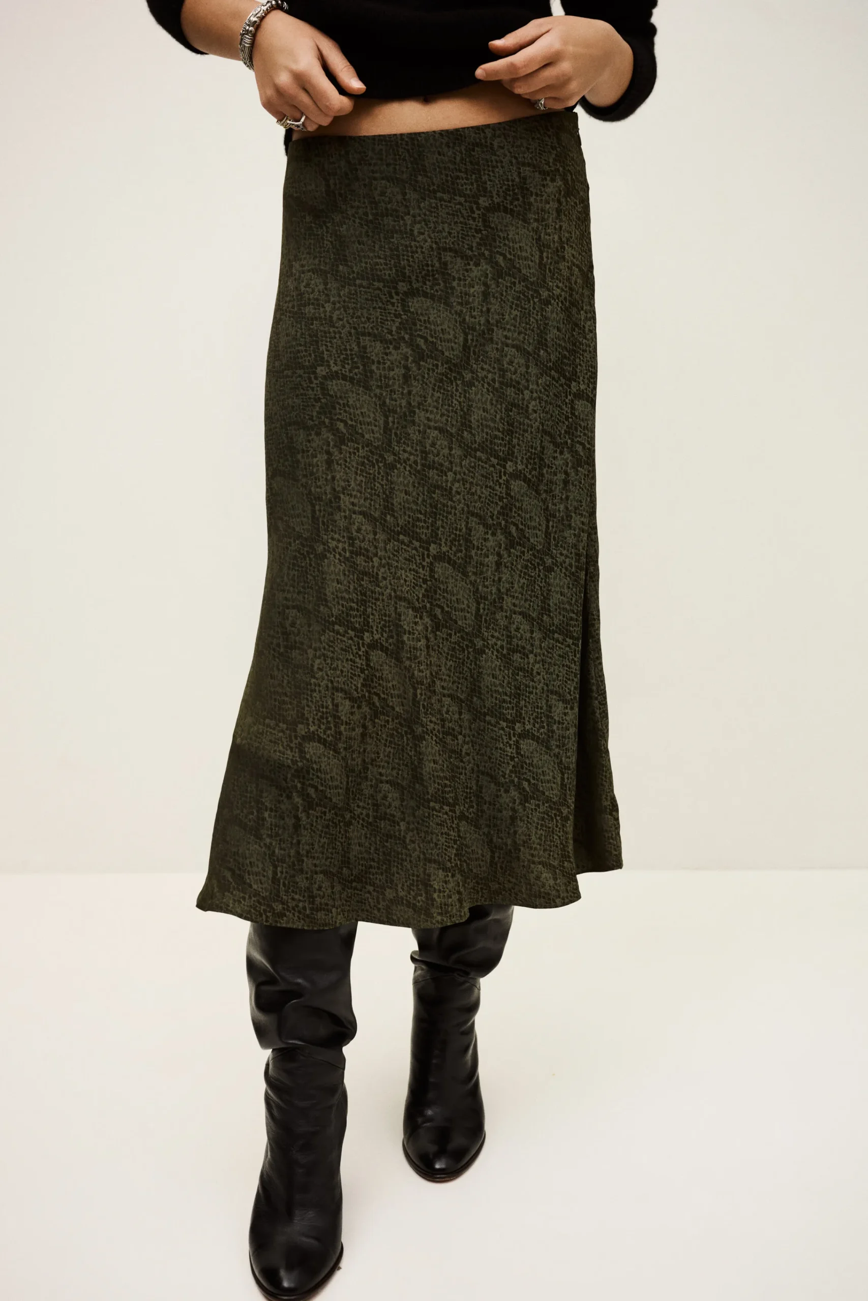 Ba&Sh RISTA SKIRT VERDE Outlet