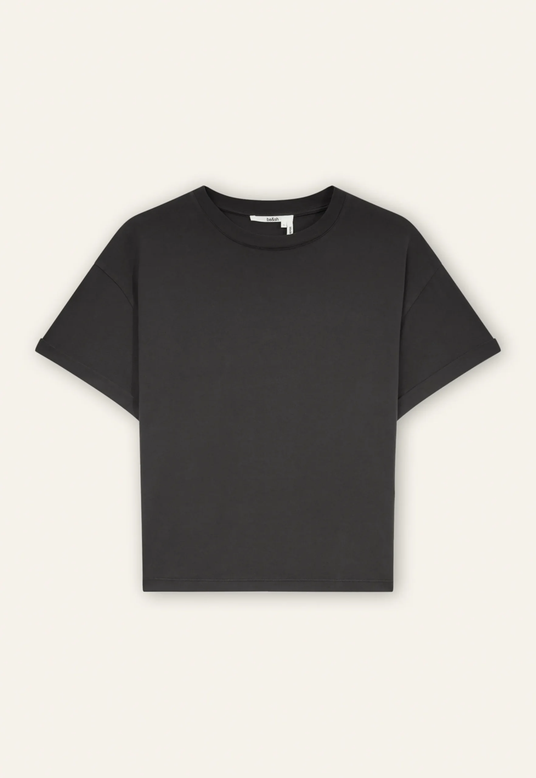 Ba&Sh ROSIE top de manga corta GRIS New