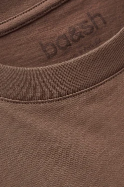 Ba&Sh ROSIE T-SHIRT MARRON Clearance