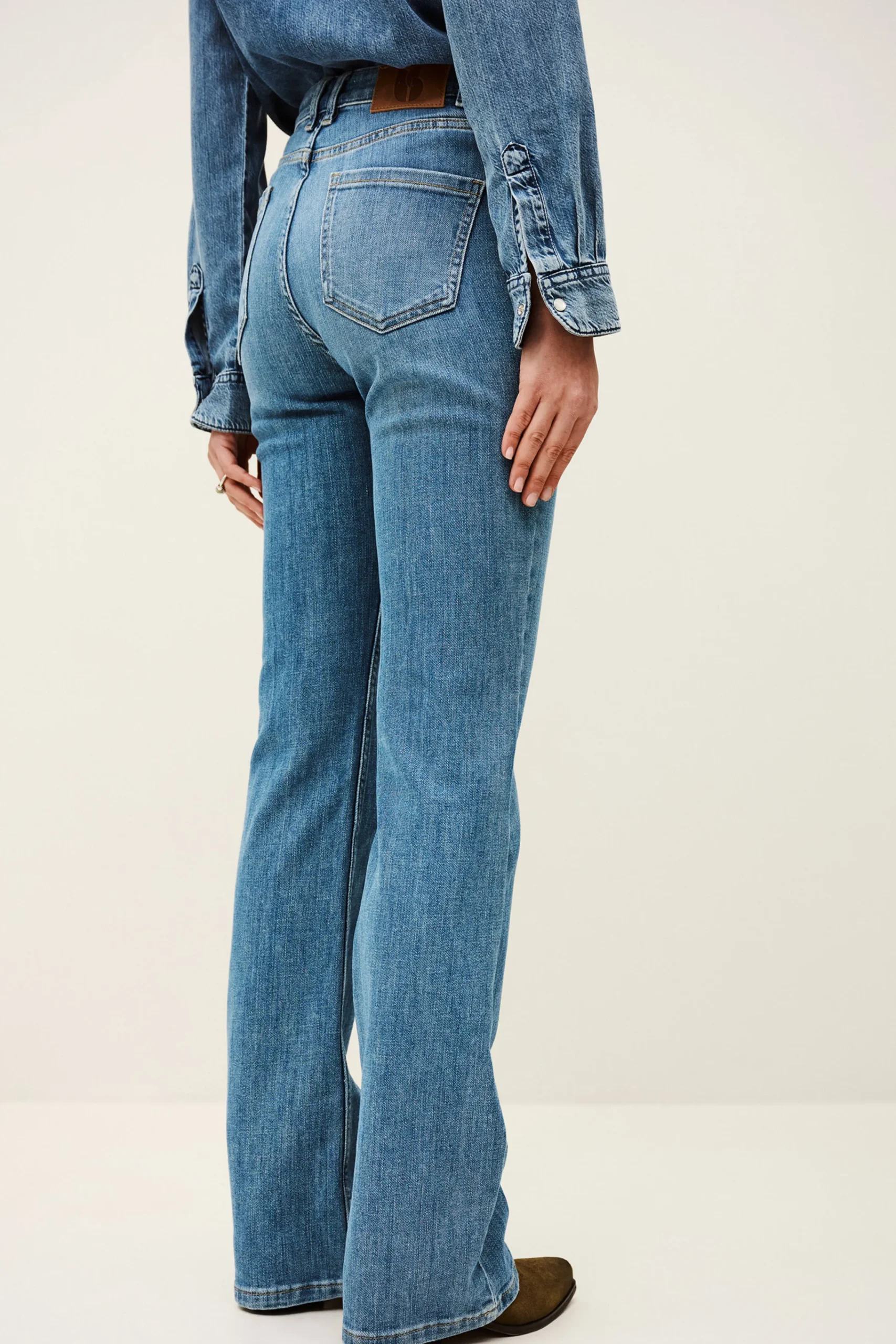Ba&Sh ROSS mid-rise waist jeans AZUL Best