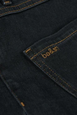 Ba&Sh ROSS vaqueros acampanados NEGRO New