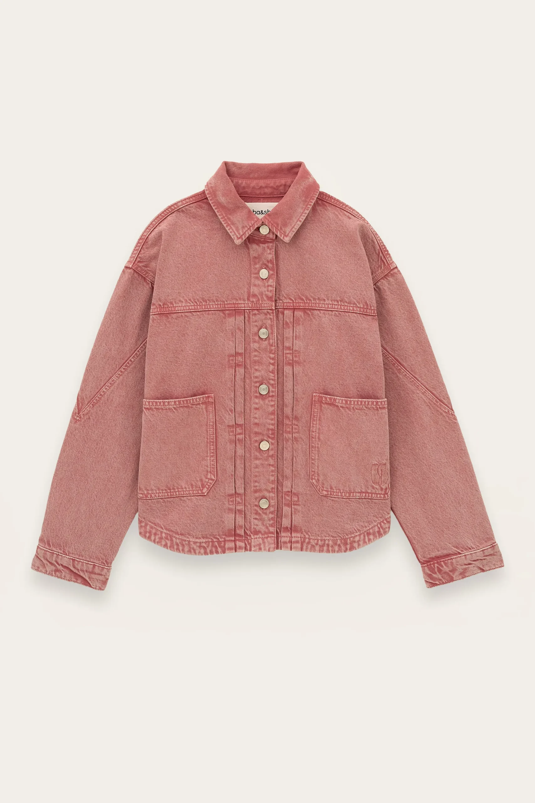 Ba&Sh RUNO chaqueta vaquera PINK Online