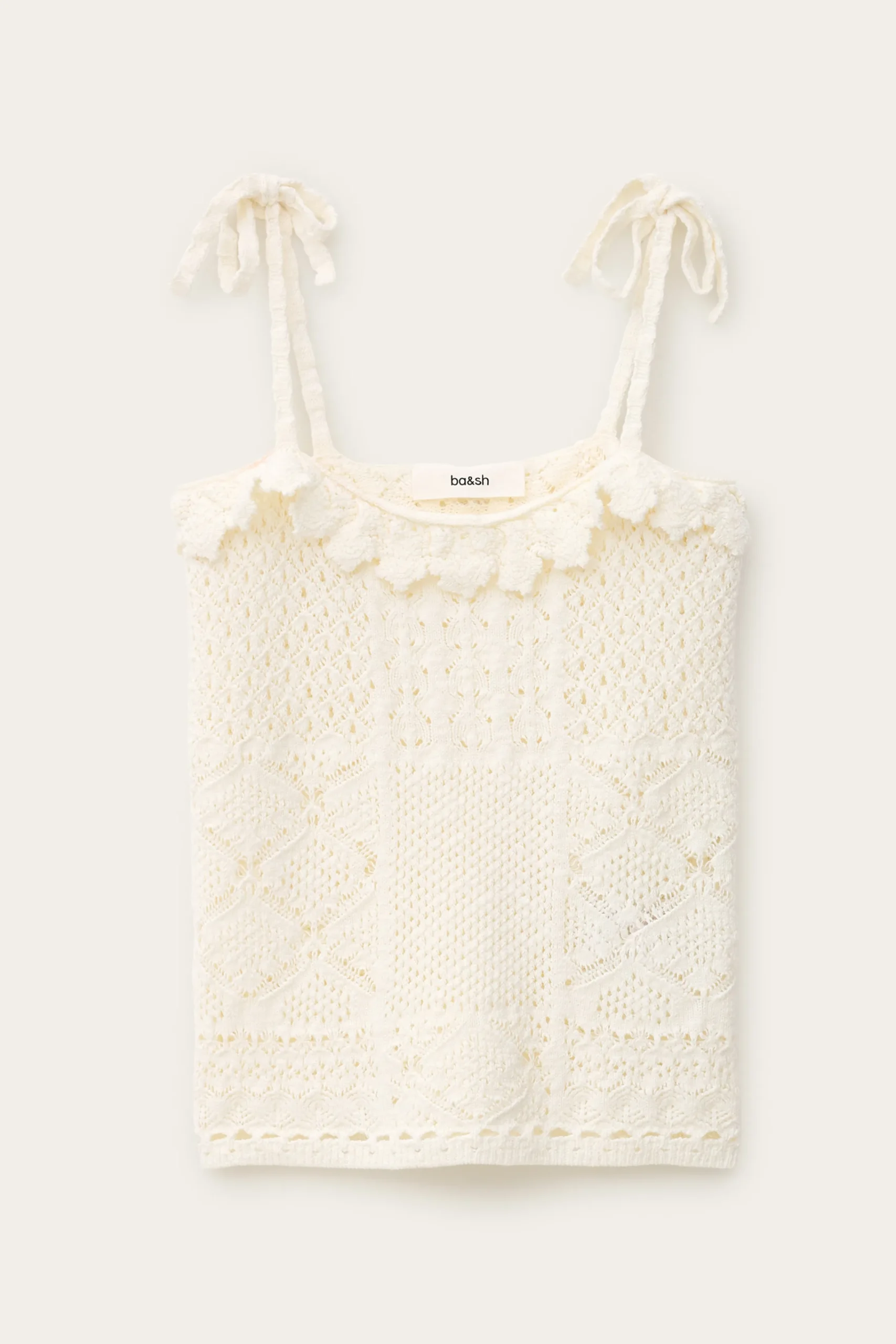 Ba&Sh SELA top de tirantes ECRU Online