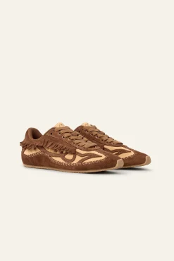 Ba&Sh SNEAKERS CELLESTE MARRON New