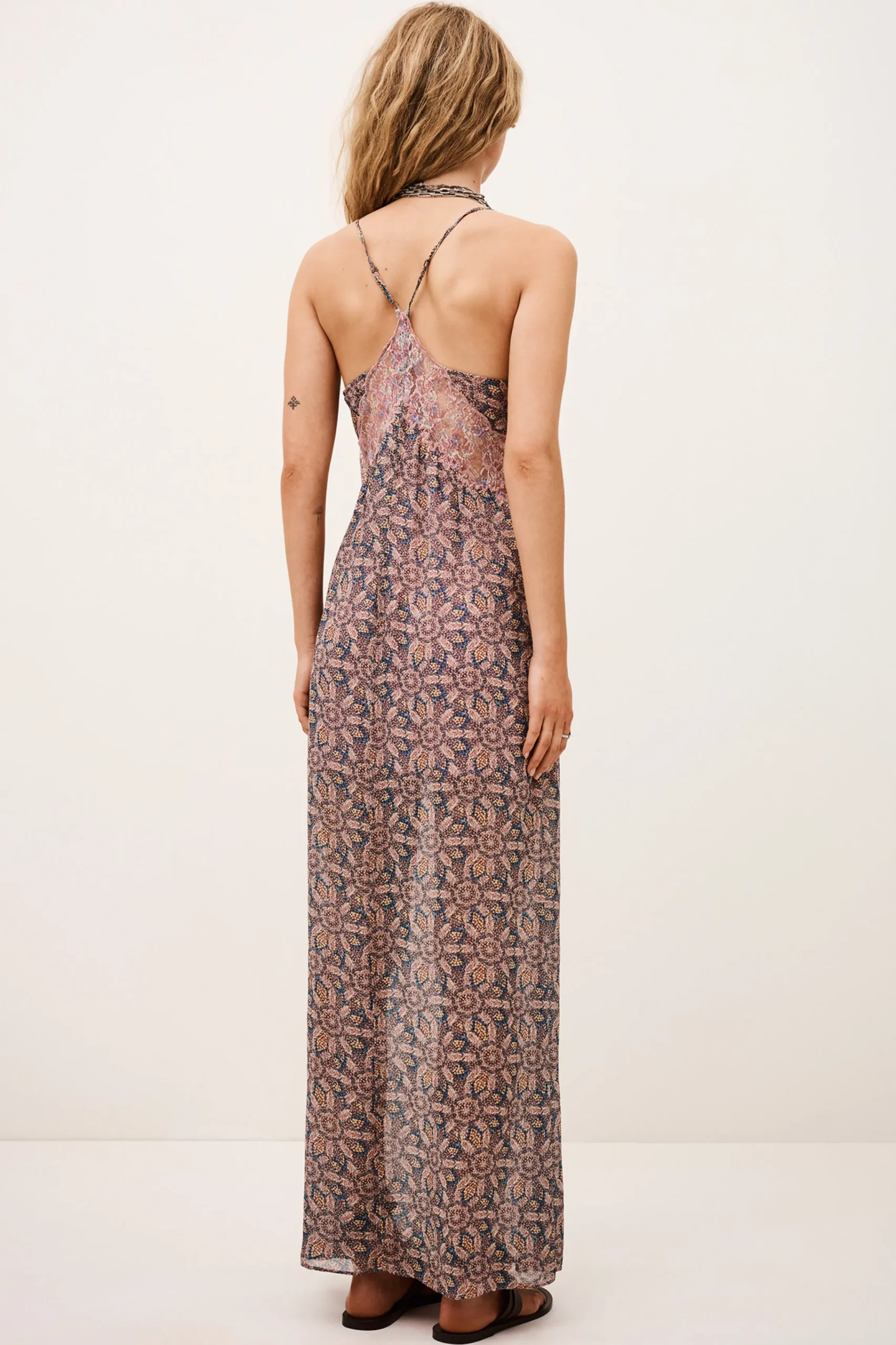 Ba&Sh TAMA vestido largo AZUL Online