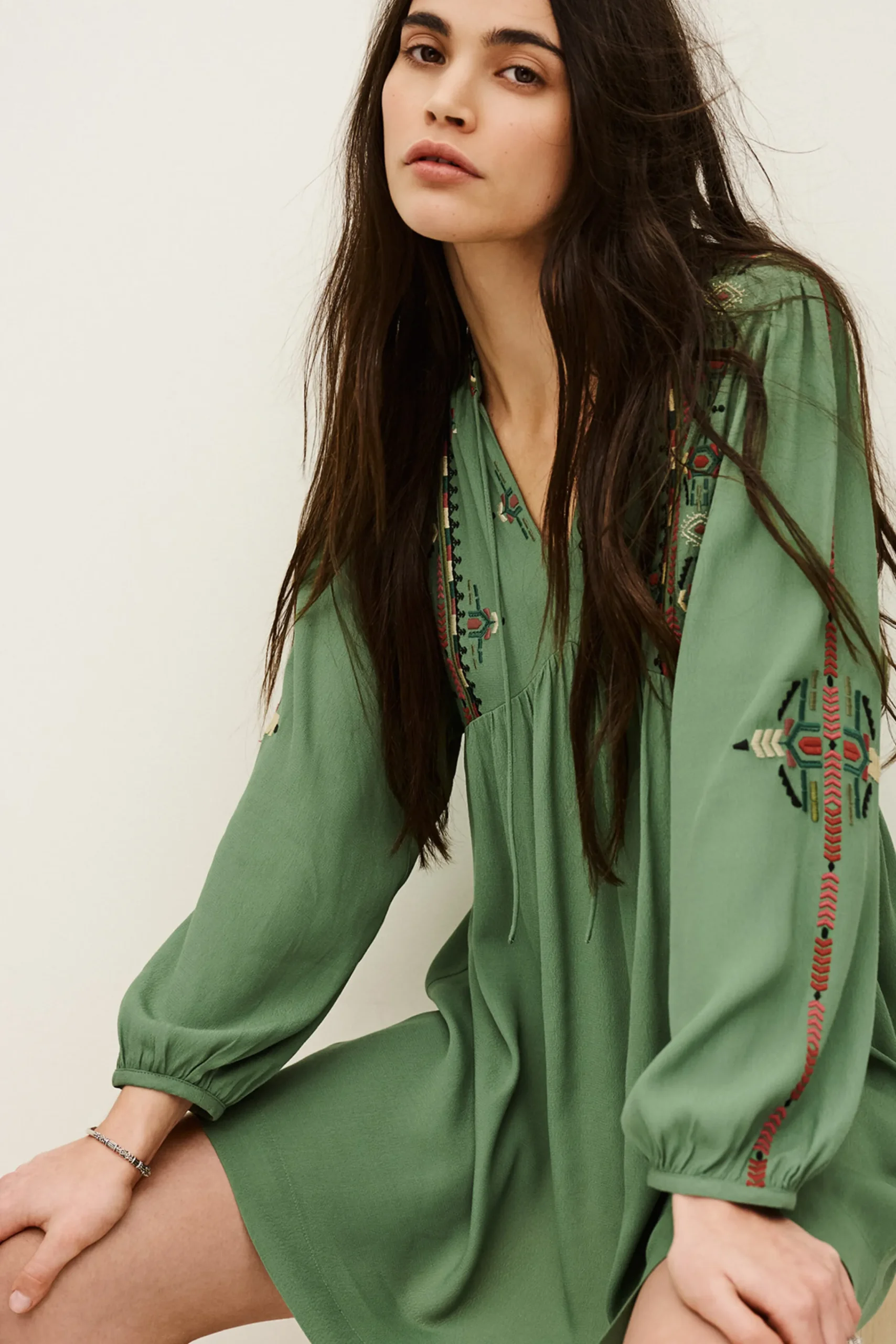 Ba&Sh TELMA DRESS VERDE Clearance