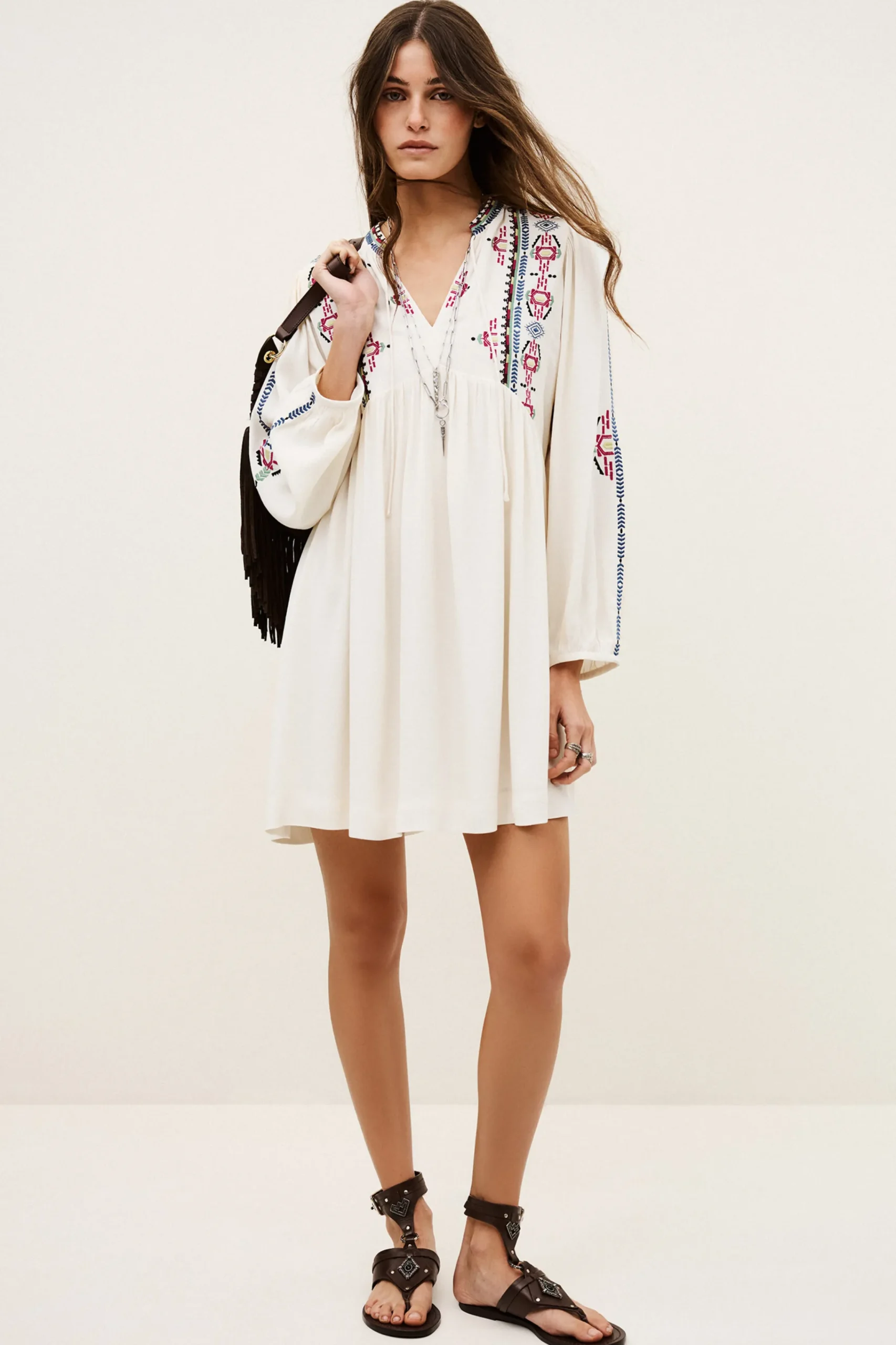 Ba&Sh TELMA DRESS ECRU
