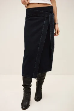 Ba&Sh TIMY SKIRT AZUL Best