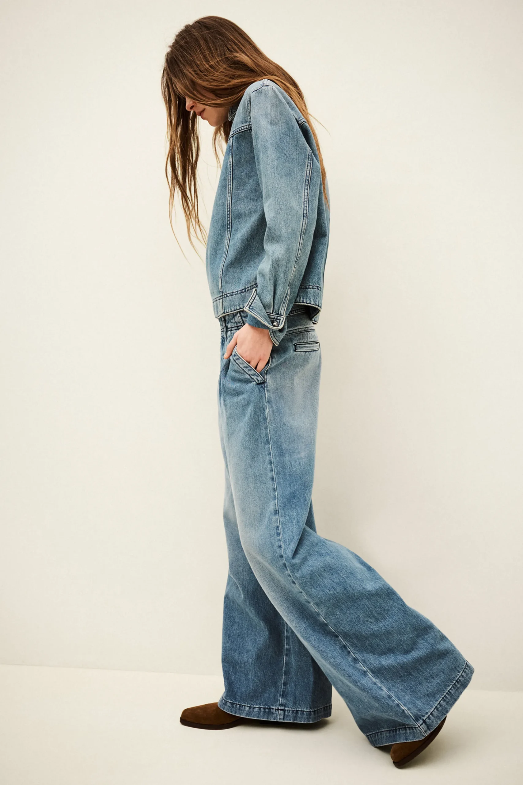 Ba&Sh TOBY JEAN AZUL Clearance