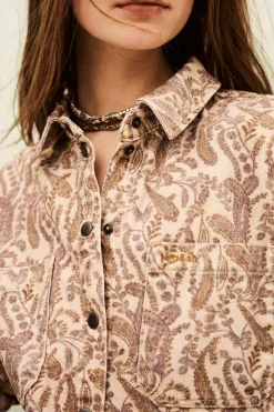 Ba&Sh TULLIA JACKET ECRU Best