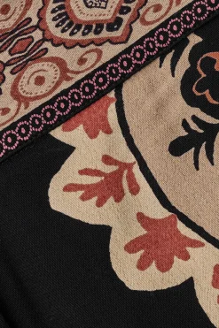 Ba&Sh VALLA pantalón acampanado estampado € 215 € 172 GRIS Discount