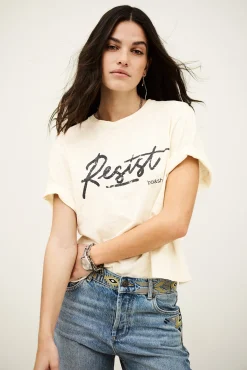 Ba&Sh VERO camiseta solidaria ECRU Best