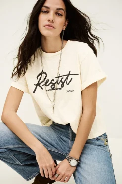 Ba&Sh VERO camiseta solidaria ECRU Best