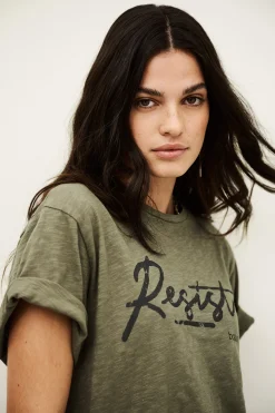 Ba&Sh VERO camiseta solidaria VERDE Outlet