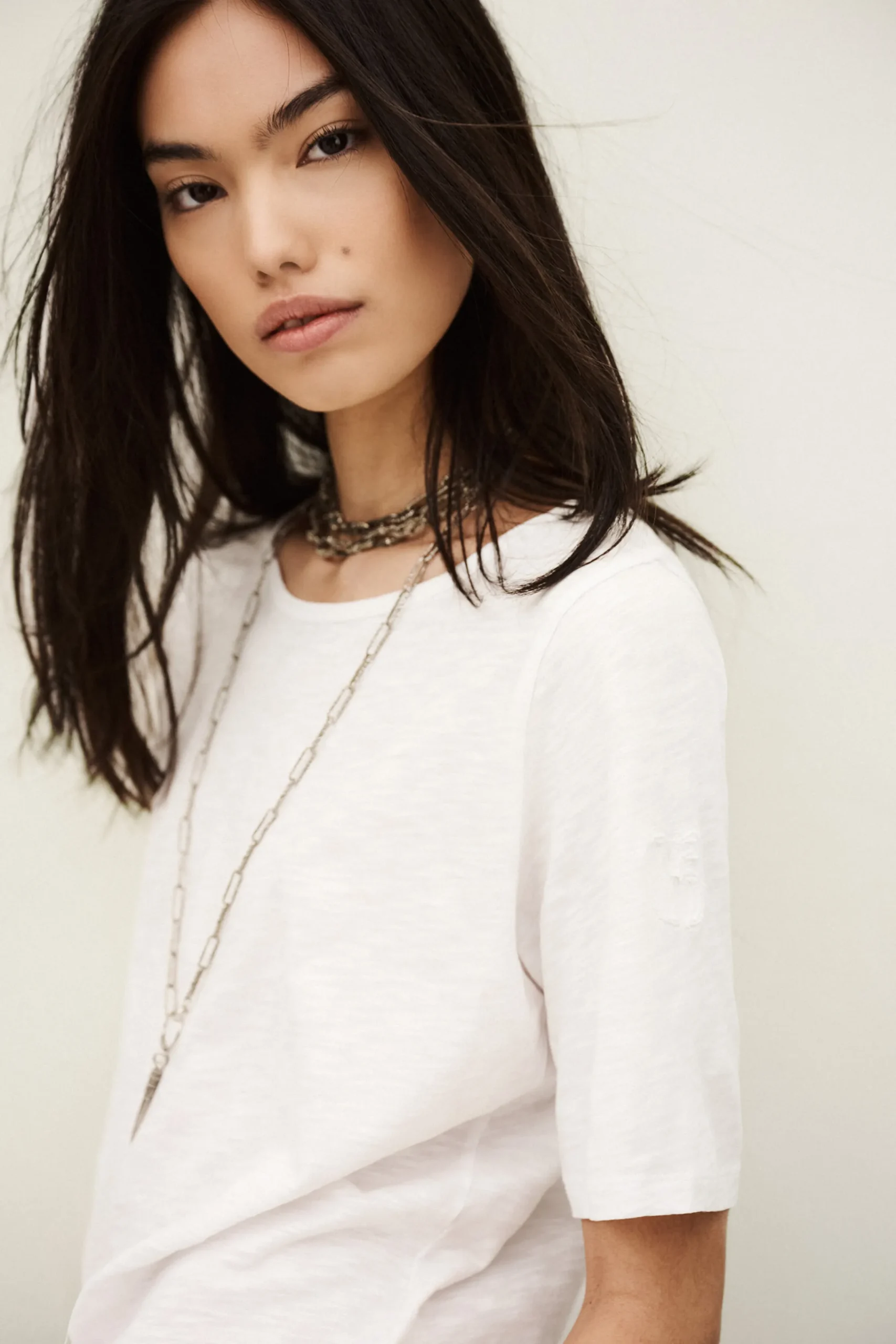 Ba&Sh VINA T-SHIRT BLANCO New