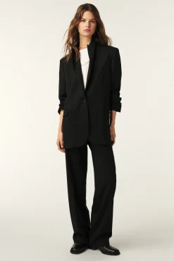 Ba&Sh VISHA chaqueta a medida NEGRO Discount