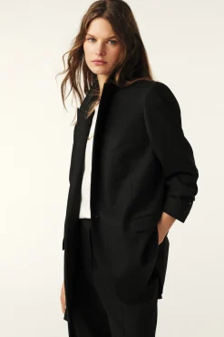 Ba&Sh VISHA chaqueta a medida NEGRO Discount