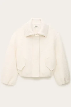 Ba&Sh VITO chaqueta bomber elegante ECRU Best