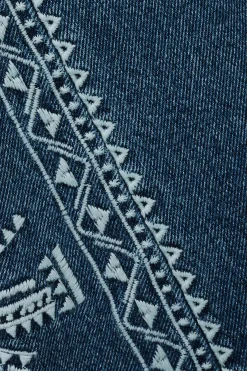 Ba&Sh VIVY vaqueros acampanados AZUL Clearance