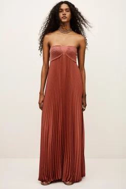 Ba&Sh WILLOW vestido largo PINK