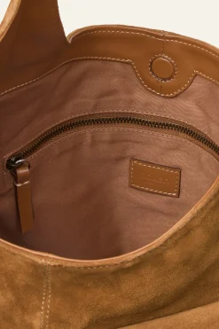 Ba&Sh YOUYOU bolso tipo saco con múltiples bolsillos MARRON Hot