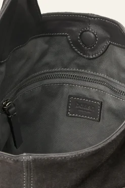 Ba&Sh YOUYOU bolso tipo saco con múltiples bolsillos GRIS Discount