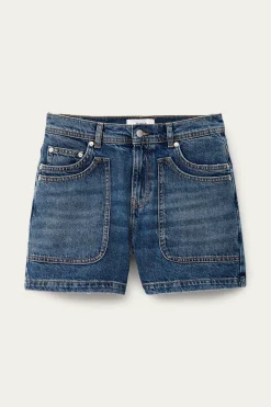 Ba&Sh ZEVY pantalón corto cargo € 145 AZUL Best