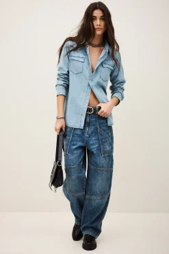 Ba&Sh ADALI SHIRT AZUL Online