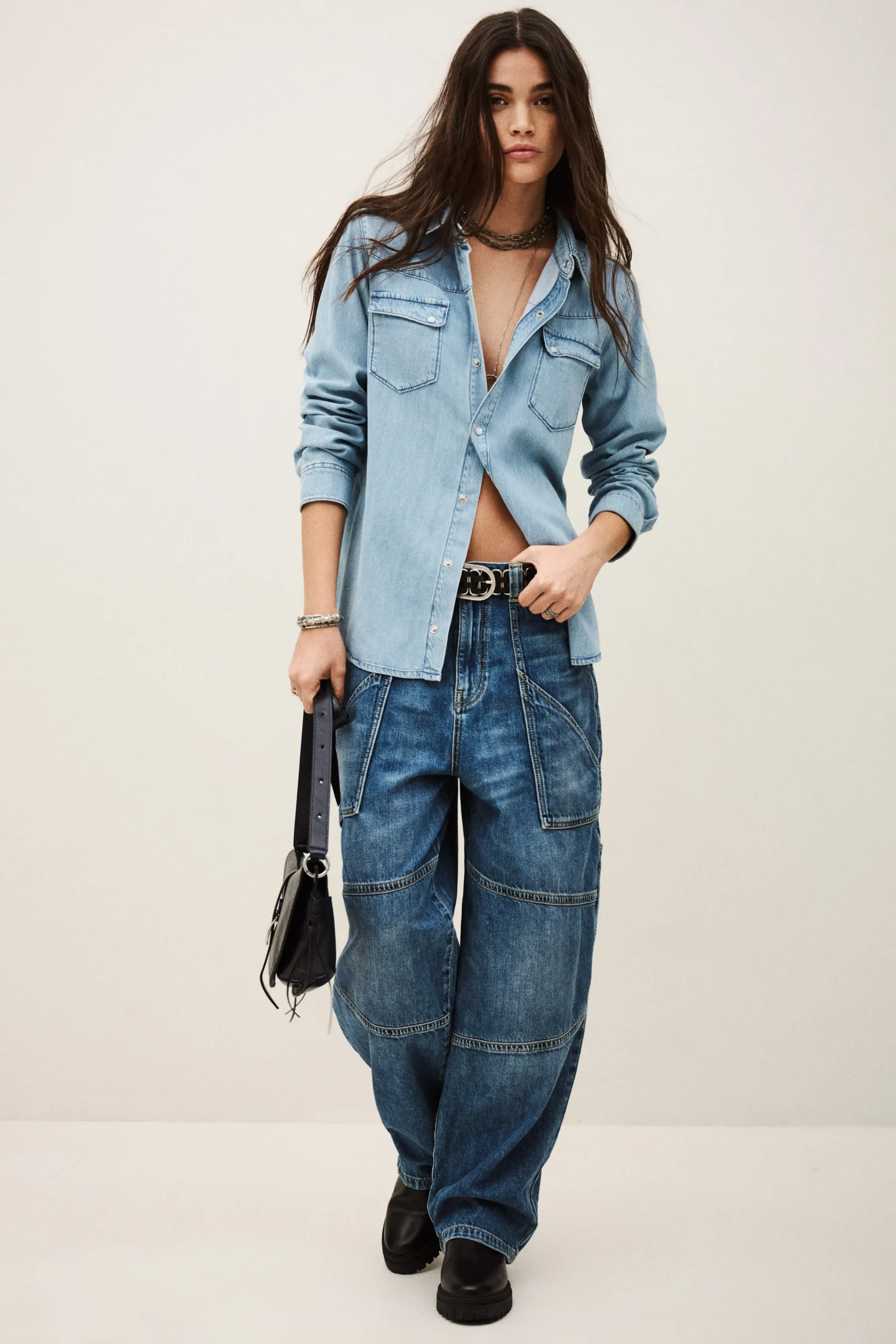 Ba&Sh ADALI SHIRT AZUL Online