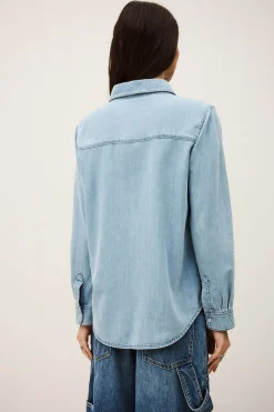 Ba&Sh ADALI SHIRT AZUL Online