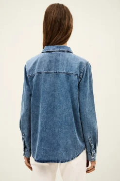 Ba&Sh ADALI SHIRT AZUL Clearance