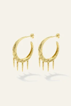 Ba&Sh ALENA pendientes de aro ORO Sale